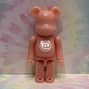 Bearbrick Basic Pink @ Glow In The Dark Series 45 Be@rbrick 100%